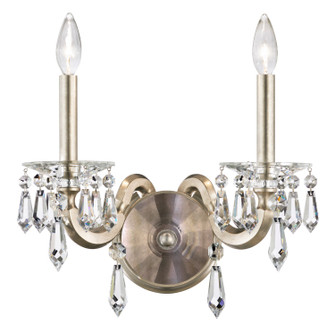 Napoli Two Light Wall Sconce in Antique Silver (53|S7602N-48R)
