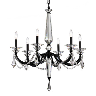 Verona Six Light Chandelier in Black (53|S6706N-51R)
