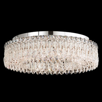 Sarella 12 Light Flush Mount in Polished Stainless Steel (53|RS8347N-401R)