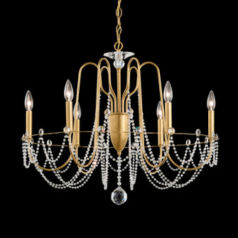 Esmery Six Light Chandelier in Polished Silver (53|AR1006N-40O)