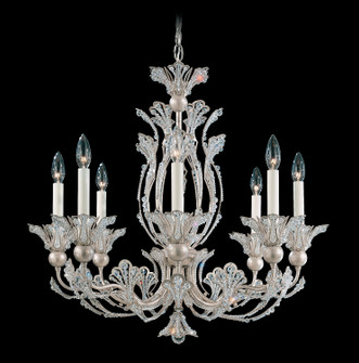 Rivendell Eight Light Chandelier in Black (53|7866-51R)