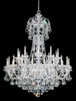 Olde World 35 Light Chandelier in Polished Silver (53|6816-40R)