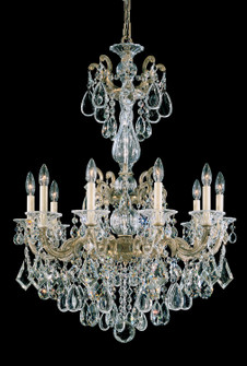 La Scala Ten Light Chandelier in Antique Silver (53|5008-48R)