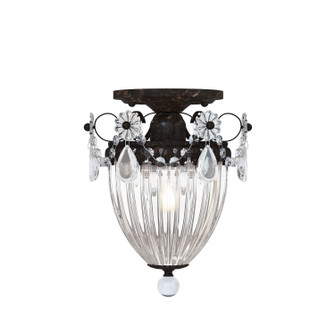 Bagatelle One Light Semi-Flush Mount in Heirloom Bronze (53|1239-76R)