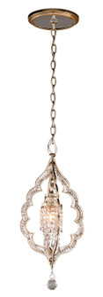 Bijoux One Light Pendant in Warm Silver Leaf (68|161-41-WSL)