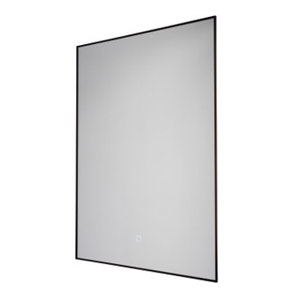 Reflections LED Wall Mirror in Matte Black (78|AM325)