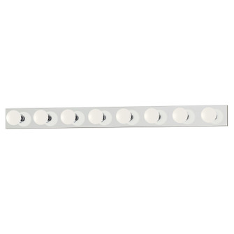 Essentials - 445x Eight Light Bath Vanity in Polished Chrome (16|4458PC)