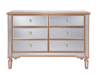 Contempo Dresser in Hand rubbed antique gold (173|MF6-1117G)