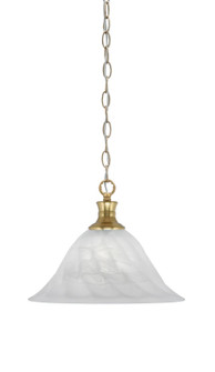 Chain One Light Pendant in New Age Brass (200|96-NAB-5731)