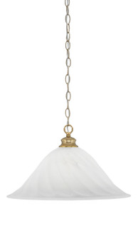 Chain One Light Pendant in New Age Brass (200|92-NAB-5781)