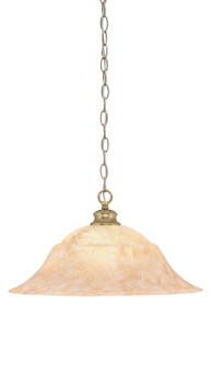 Chain One Light Pendant in New Age Brass (200|92-NAB-53818)