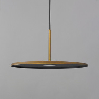 Berliner LED Pendant in Antique Brass (86|E34002-AB)