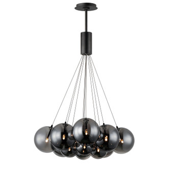 Burst LED Pendant in Black (86|E25089-142BK)