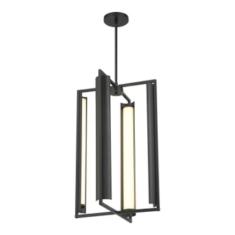 Trizay LED Pendant in Coal Black (42|P1555-66A-L)