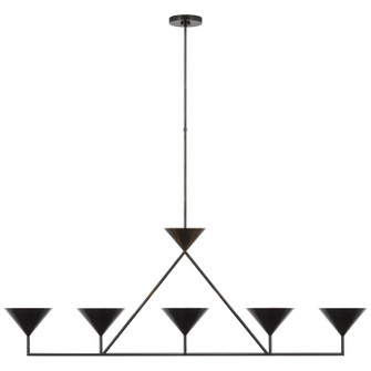 Orsay LED Linear Chandelier in Bronze (268|PCD 5216BZ)