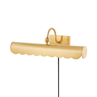 Fifi Two Light Picture Light in Aged Brass (428|HL762102M-AGB)