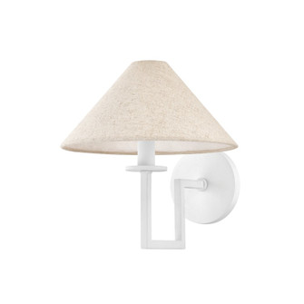 Gladwyne One Light Wall Sconce in Textured White (428|H760101-TWH)
