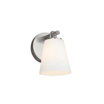 Fusion One Light Wall Sconce in Brushed Nickel (102|FSN-8031-OPAL-NCKL)