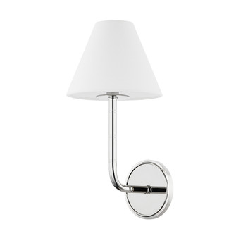Trice One Light Wall Sconce in Polished Nickel (70|7216-PN)