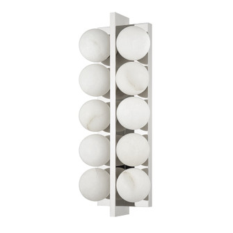 Emille Ten Light Wall Sconce in Polished Nickel (68|357-10-PN)