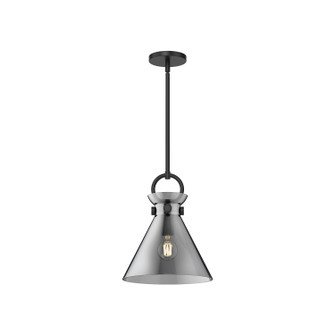 Emerson One Light Pendant in Matte Black/Smoked (452|PD412511MBSM)