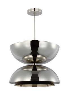 Shanti LED Pendant in Polished Nickel (182|SLPD13327N)