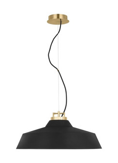 LED Pendant in Natural Brass (182|SLPD13027BNB)