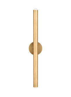 Ebell LED Wall Sconce in Natural Brass (182|KWWS10727NB)