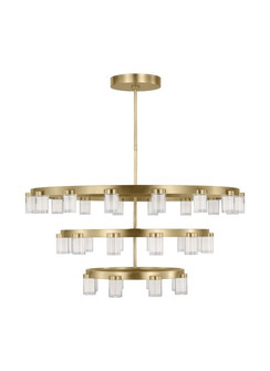 Esfera LED Chandelier in Natural Brass (182|KWCH19627NB)