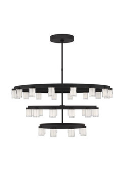 Esfera LED Chandelier in Nightshade Black (182|KWCH19627B)