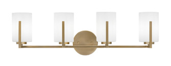 Atlas Four Light Bath Bar in New Age Brass (200|4514-NAB-310)