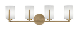 Atlas Four Light Bath Bar in New Age Brass (200|4514-NAB-3009)