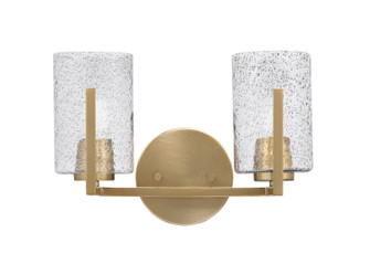 Atlas Two Light Bathroom Lighting in New Age Brass (200|4512-NAB-3002)