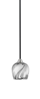 Paramount One Light Mini Pendant in Matte Black & Brushed Nickel (200|3401-MBBN-4819)