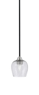 Paramount One Light Mini Pendant in Matte Black & Brushed Nickel (200|3401-MBBN-4812)