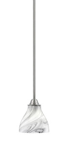 Paramount One Light Mini Pendant in Brushed Nickel (200|3401-BN-4769)
