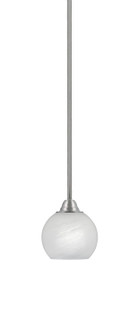 Paramount One Light Mini Pendant in Brushed Nickel (200|3401-BN-4101)