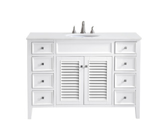 Cape Cod Single Bathroom Vanity in Antique white (173|VF-1041-VW)