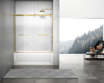 Ross Tub Door in Brushed Gold (173|TD222-6060BGD)