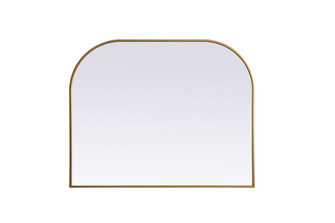 Blaire Mirror in Brass (173|MR1B4234BRS)