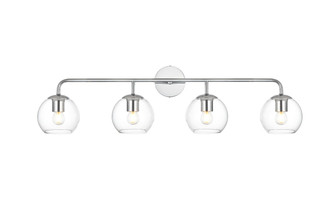 Genesis Four Light Bath Sconce in Chrome (173|LD7321W37CH)