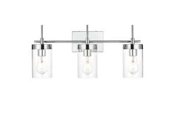 Benny Three Light Bath Sconce in Chrome (173|LD7319W24CH)