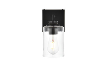 Ronnie One Light Bath Sconce in Black (173|LD7314W5BLK)