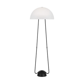 Nido One Light Floor Lamp in Midnight Black (454|KT1381MBK1)