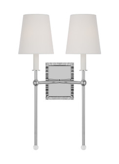 Baxley Two Light Wall Sconce in Polished Nickel (454|AW1202PN)