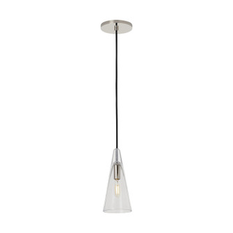 Selina One Light Pendant in Polished Nickel (182|SLPD281CN)