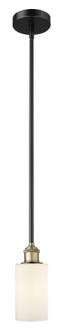 Edison One Light Mini Pendant in Black Antique Brass (405|616-1S-BAB-G801)
