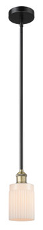 Edison One Light Mini Pendant in Black Antique Brass (405|616-1S-BAB-G341)
