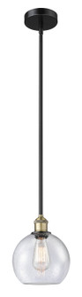 Edison One Light Mini Pendant in Black Antique Brass (405|616-1S-BAB-G124-8)
