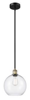 Edison One Light Mini Pendant in Black Antique Brass (405|616-1S-BAB-G122-10)